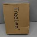 TreeLen Long Handle Broom and Dustpan Set,Upright Dust Pan Combo for Home, Kitchen, Room, Office, Lobby Floor Use Without Bending
