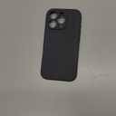 FireNova Designed for iPhone 16 Pro Case, Silicone Upgraded [Camera Protection] Phone Case with [2 Screen Protectors], Soft Anti-Scratch Microfiber Lining Inside, 2024, Space Gray