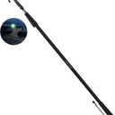 SANLIKE 15.5FT Aluminum Boat Hook, 5 Section Telescopic Dock Pole, Black