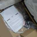 Nintiue Upgraded Modern Arc Dimmable Tall Standing Floor Lamp with Linen Shade, 1200 Lumens LED Bulb Included, for Living & Reading Room, Bedroom, Office & Nursery, Gold