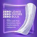 Always Discreet Incontinence Pads for Women and Postpartum Pads, Heavy, 48 CT, up to 100% Bladder Leak Protection