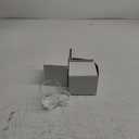 QWORK Espresso Shot Glass with Handle, 4 Pack 3-Ounce Double Spout Glass Measuring Cup Triple Pitcher Milk Cup with Two Scales (OZ&ML)