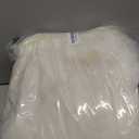 Kopal Genuine Australian Sheepskin Rug, Real Lambskin Area Rug, 2x3 ft Single Pelt, Natural White