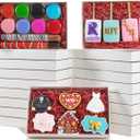 RomanticBaking30PCS 9"x 6"x 1" White Cookie Boxes with Full Clear Window,Cakesicle Boxes Bakery Macaron Boxes Treat Boxes for Christmas Easter Mother's Day Valentine's Day