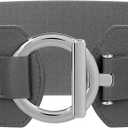 JASGOOD Women Wide Elastic Waist Belt Fashion Stretchy Dress Belt