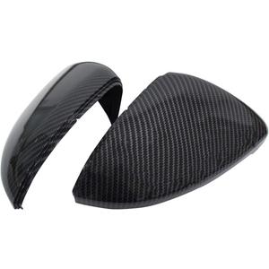 NewYall Carbon Fiber Look Door Side Mirror Cover Cap for VW Golf R GTI 2014-2018 Pair Left Driver and Right Passenger Side