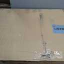 60" Adjustable Workbench, Rubber Wood Top Heavy-Duty Work Bench with Wheels, 2000 LBS Load Capacity Hardwood Worktable with Power Outlets, for