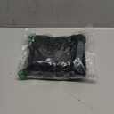 POKARLA Womens Cotton Underwear High Waisted Full Coverage Underpants Soft Breathable Postpartum Panties Stretch Briefs Black Medium 5 Pack