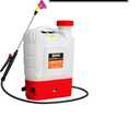 Battery Powered Backpack Sprayer - 4.2 Gallon, 8 Nozzles, 100PSI Cutoff, Long Battery Life, Wide Mouth, High-Pressure Spray Hose, Trigger Lock, Pressure Knob Controller