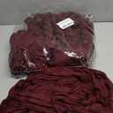 DeZerlor Burgundy Red Cheesecloth Table Runner 10 Pack Spring Table Runners Boho Gauze 120 Inches Cheese Cloth Table Decor for Wedding Bridal Baby Shower Valentine's Day