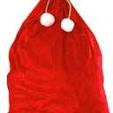 Christmas Velvet Santa's Sack - Large Gift Wrapping Bag for Xmas Presents, Toys, and Storage