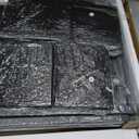 47 Inch Computer Desk with 5 Fabric Storage Drawers,Gaming Desk with Power Outlets & LED Lights,Reversible Home Office Desk with Monitor Stand for Working Writing Study, Black