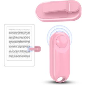 DATAFY Page Turner for Kindle Remote Control Page Turner Clicker for Kindle Paperwhite Oasis Kobo eReaders Reading Novels Kindle Accessories eBook Accessories with Storage Sleeves