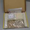 bussdis 2 Tier Bracelet Holder Display - Detachable T Bar Beige Velvet Bracelet Holder, Jewelry Holder Organizer for Bracelet, Necklace, Earrings, Rings