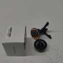 UGreen for MagSafe Car Mount, Magnetic Phone Holder for Car Air Vent, Car Phone Holder Mount for iPhone 17/16/16e/15/14/13/12/Samsung, All Smartphones(2 Metal Rings Included),Charging Not Supported (Black)