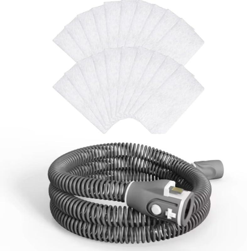ArmiX AirSense 11 & AirCurve 11 Enhanced Heated CPAP Tubing 20 pcs filters  Compatible with Air Sense  Climate Line Tube for Humidified, Comfortable Sleep Apnea Therapy + 20 pcs filters