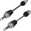 SCITOO 2PCS CV Axles Fit 2008-2012 for Honda For Accord 3.5L V6 Front Left and Right NCV36587,66-4255,NCV36586,66-4254 AT