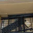 DUMOS 3-Tier Metal Wire Storage Shelves, Adjustable Standing Storage Rack Shelf, Heavy Duty Steel Shelving Unit Organizers for Kitchen Bathroom Pantry Garage, 23.2" W13.4" D30.3" H, Black