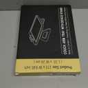 Acacia Wood Couch Arm Tray with 360Phone Holder,Folding Sofa Armrest Tray,Couch Arm Table Clip-On Couch Desk for Drinks,Snacks,Phone,Remote Control