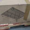 eLuxurySupply Wooden Platform Bed Frame California King Size, White - Low Profile, No Box Spring Needed, Easy Assembly, Wooden Modern Minimalist Style