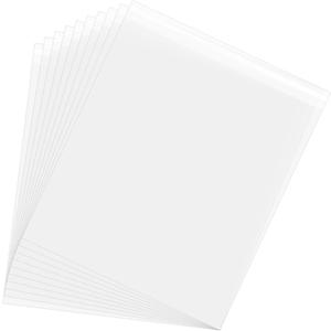 uxcell 21.3"x 17.7" Acid-Free Picture Sleeve, 60 Pack Crystal Clear Photo Sleeves Storage Bags Transparent Sealing Bag for 17.7"x 19.7" Art Prints, Pictures, Photos, Frame Mats Mattes