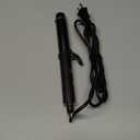 1 Inch Mini Travel Curling Iron, 100-240V Travel Dual Voltage Curling Iron for Short Hair with 5 Heat Settings, Small Curling Wand with Temperature Memories and Lock, Rose Gold