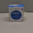 Dr. Brown's Milestones Narrow Sippy Straw Bottle, Spill-Proof with 100% Silicone Handles and Weighted Straw, 8 oz/250 mL, Gray & Blue, 6m+