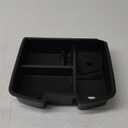JOJOMARK Center Console Organizer Tray Compatible with 2007-2014 GMC Sierra Chevy Silverado Tahoe Yukon Suburban - Accessories Replaces 19166288 (Black)