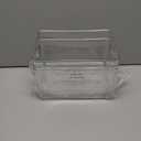 ClearSpace Clear Plastic Storage Bins  Pantry Organizers & Storage Containers, Cabinet Organizer - Home Organization Must Haves for Kitchen, Laundry Room, Office, Closet, Garage & Freezer (2 Pack)