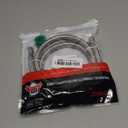 Refrigerator Ice Maker Water Line,5ft Stainless Steel Braided "by" Ice Maker Hose Burst Proof Water Supply Line,Food grade PVC Inner Tube Fit to ALL Refrigerator Ice Maker