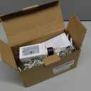 Joomer Christmas Icicle Lights - 19FT Outdoor String Lights Waterproof, 8 Modes Timer Connectable Plug-in String Light for Christmas Party, Eaves, Roofs, Xmas Decorations (Warm White)