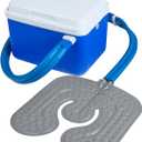 Ice Machine for Knee After Surgery for Post-Surgery Care, Cold Therapy Machine System for Knee and Joint Compression Pad, Strong Joint Compression Pad, Lightweight (6-Quart Cooler)