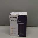 SIMPLETASTE Milk Frother, 4-in-1 Electric Milk Frother and Steamer, Automatic Warm and Cold Foam Maker and Milk Warmer for Latte, Cappuccinos, Dark Blue (Medium)