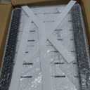 2 Pack Pull Out Cabinet Organizers Expandable, Plastic Slide Out Drawers for Kitchen, Bathroom, Pantry, Under Sink Storage, Pull Out Drawers Fixed with Adhesive Nano Film (White, 11.6''-17.5'')