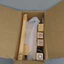 Bamboo Shower Bench Inside Shower Stool with Storage Shelf, Spa Bath Chair for Bathroom, Seat or Organizer for Living Room, Bedroom and Garden - Great for All Ages Elderly (Small, Natural) (Small 16x10x17 Inch)