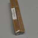100 Manila Shipping Tags with Wire Attached #1-2 3/4 x 1 3/8 - Small Paper Hang Labels with Metal Ties and Reinforced Hole, Pre-Wired Tags to Tie On