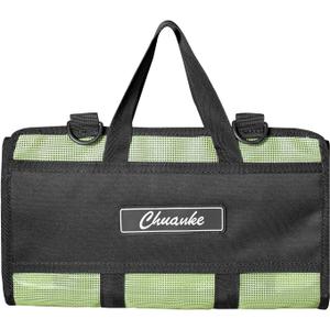 Lure Bag 6 Pocket PVC Protective Cover Durable Fishing Bag Trolling Lure Tackle Box (Medium)