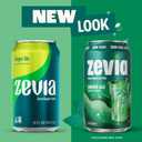 Zevia Zero Sugar Soda, Ginger Ale, 12 oz Cans (8-Pack)  Naturally Sweetened, Non-GMO Project Verified, Gluten-Free, Vegan