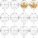 Musaner 100Pcs Acrylic Chocolate Holder Candy Packaging Balls DIY Bouquet Accessories