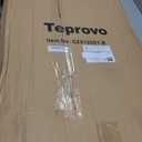 Teprovo Folding Hand Truck Dolly Cart,340LB Capacity Portable Aluminum Dolly Cart with Telescoping Handle and 7 Inch Rubber Wheels for Moving,Shopping,Travel,Office Use