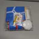 Fovths 6 Sets Valentine's Day Canvas for Painting Pre-Drawn Canvas Panel with Wooden Easel Painting Tools Cards Tote Bags Mini Paint Set Valentine School Class Gift Exchanges