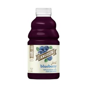 2 x R.W. Knudsen Just Blueberry Juice, 32 fl oz (Pack of 1)