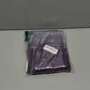 Turquoize Blackout Curtains Scalloped Valances Short Curtain Panels for Kitchen(52" x 18" inches, Plum Purple, 2-Packs)