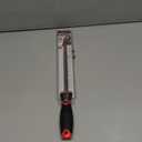 Performance Tool W7544 8" Triangle Tapered File XL Oversized Handle Half Round File, Heat Treated High Carbon Steel for Deburring, Finishing, and Shaping - 13.25-Inches