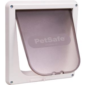 PetSafe Interior Cat Door: 4-Way Locking, Indoor Pet Door Flap - Tinted Privacy Door for Cat Litter Box or Pet Feeder, Built-in Door Lock, Durable Door Frame, DIY Easy Install, Hardware Kit Included