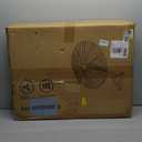 20 Wall Mount Fan 7000 CFM High Velocity Wall Industrial Fan 120 Oscillating Fans 3-Speed for Household, Commercial Use - ETL Listed, Black