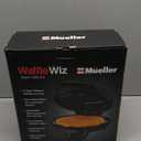Mueller Heart 5 Waffle Maker, Waffle Iron, Adjustable Browning Control & Nonstick, Cool Touch Handle, Easy to Clean, Small Kitchen Appliances