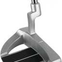 Orlimar Golf Tangent T1 Mallet Putters for Men, Right and Left Handed with Free Headcover (Silver/Black)