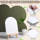 Novabright 10 Piece Arched White Foam Board, 11 x 14 Inches (3mm), PVC Foam Poster Board, Waterproof, Suitable for Signs, School Projects, Handicrafts, Artistic Creation, Indoor and Outdoor Use