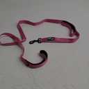 Plutus Pet Double Handle Dog Leash 5ft, Heavy Duty, Reflective Dual Handle Dog Leash for Safety Training, for Medium Large Dogs,2 Handle Leads(Pink)